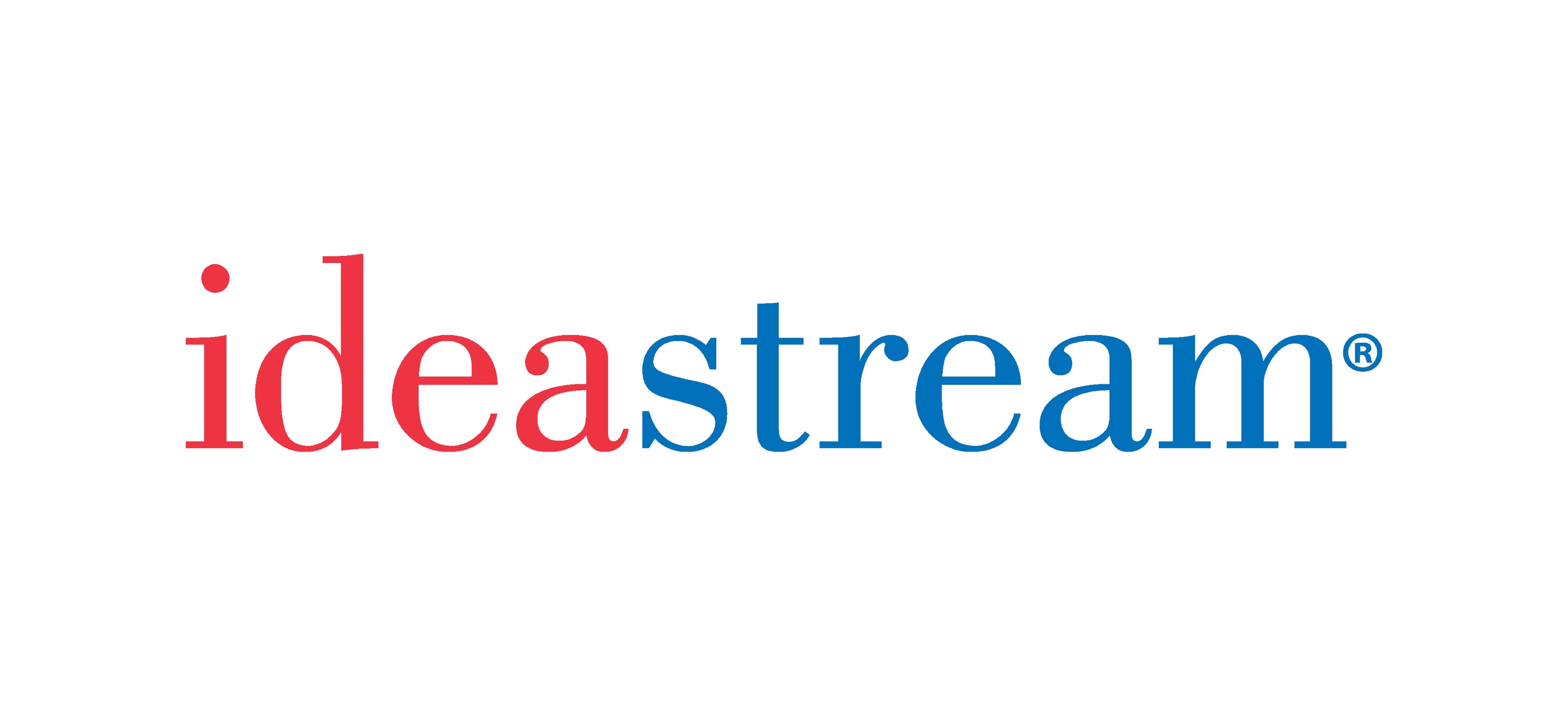 Ideastream logo with "idea" in red and "stream" in blue.